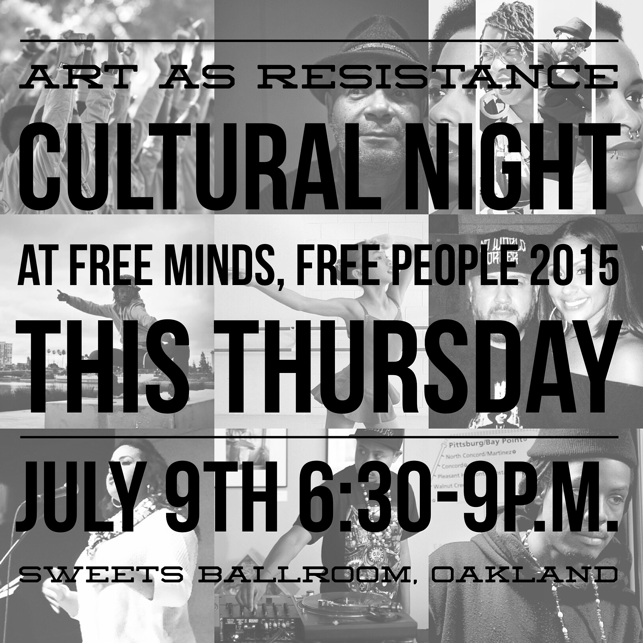 FMFP 2015 As as Resistance Cultural Night Flyer